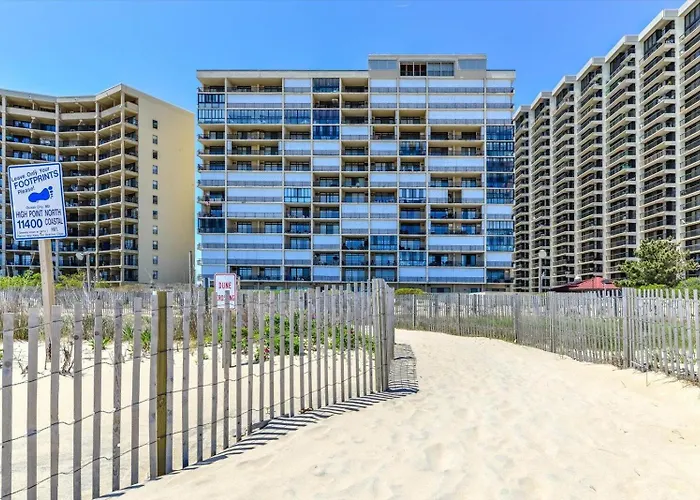 Stunning 2 Bedroom Direct Ocean Front At High Point North Ocean City